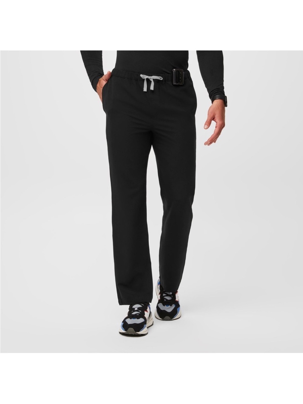 Figs Men’s Pisco Basic Scrub Pants Black Size M Short